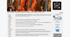 Desktop Screenshot of estastrings.org